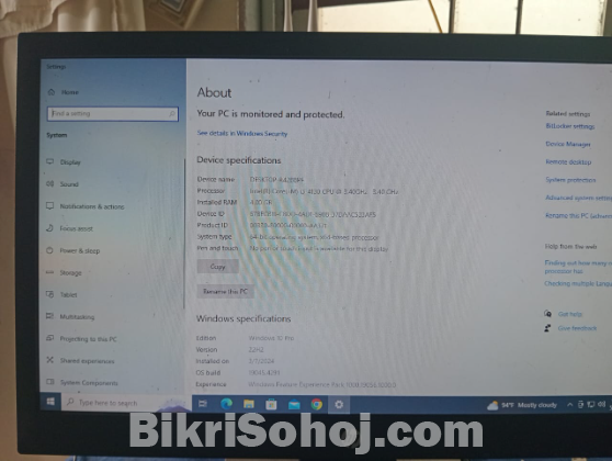 Desktop Computer for sell